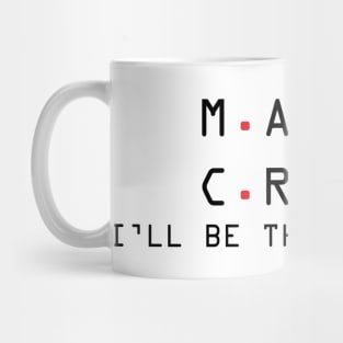 math crew t shirt Mug